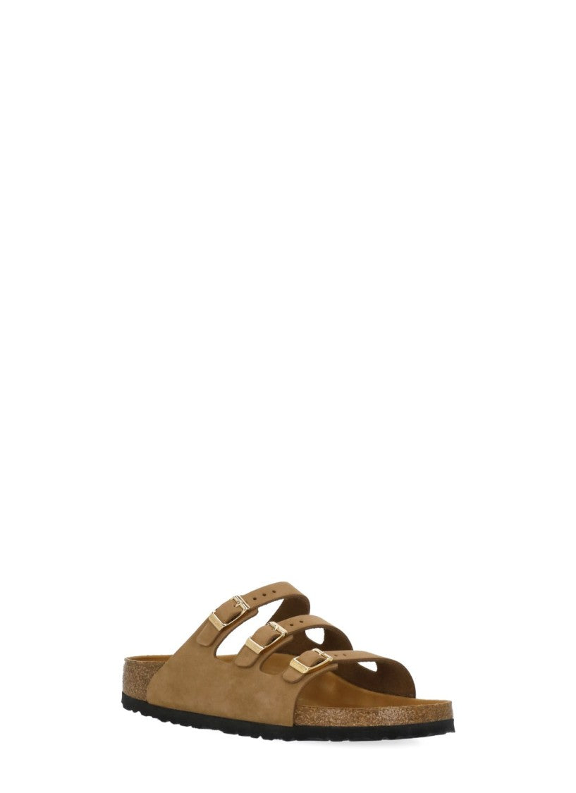 Birkenstock Brown Florida Fresh Leather Sandals