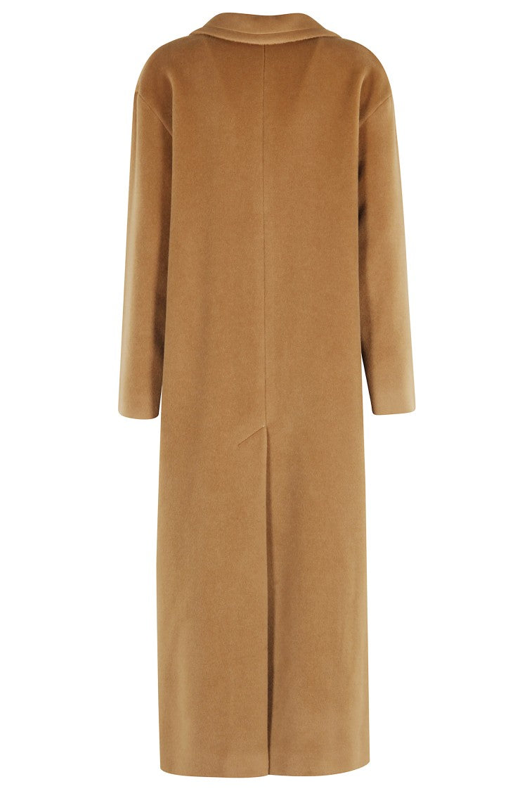 Tagliatore Beige Wool Carine Coat