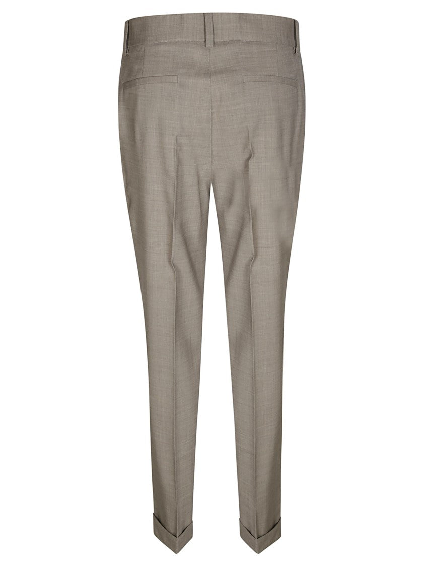 Parosh Fresh Wool Basic Trousers