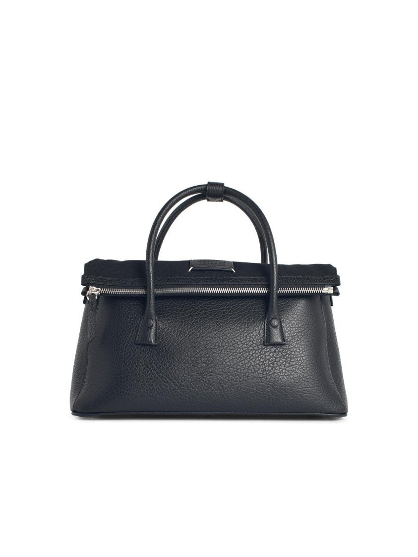 Maison Margiela '5Ac East West' Black Leather Bag