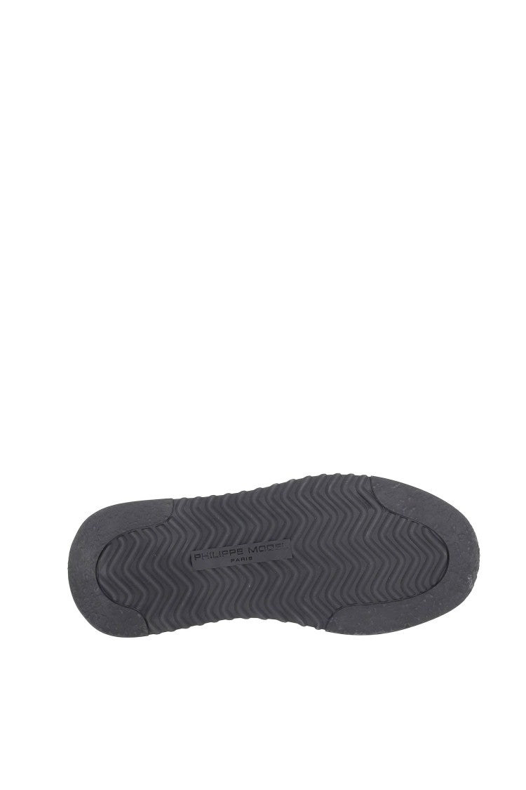 Philippe Model Tropez 2.1 Leather And Suede Running Sneakers