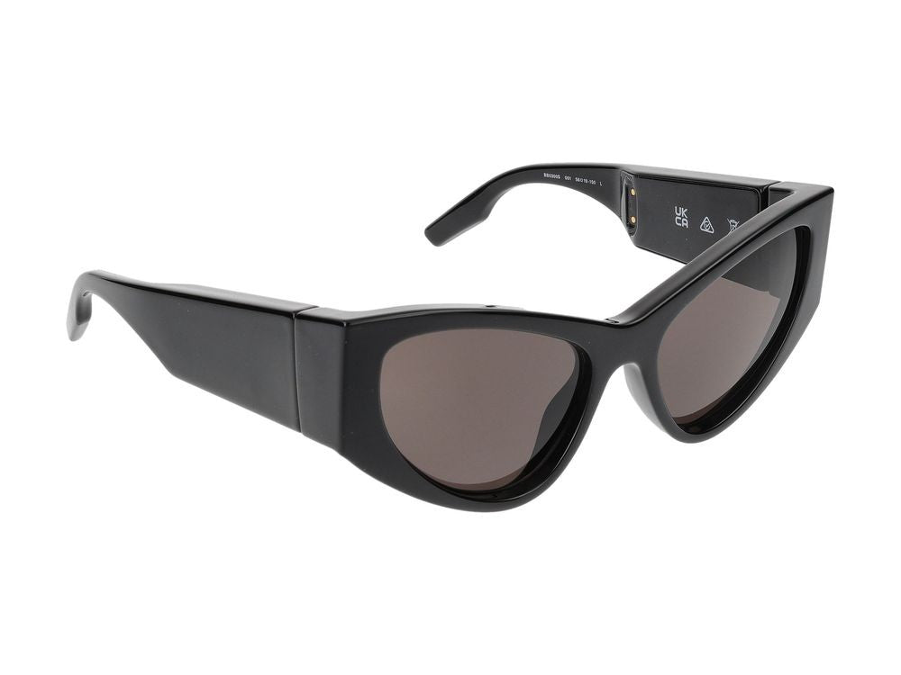 Balenciaga Sunglasses Bb0300s 001 Black Black Grey 56/19/150