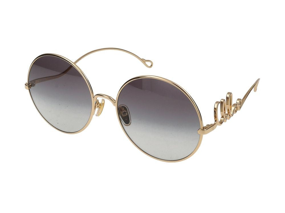 Chloé Sunglasses Ch0329s 001 Gold Gold Grey 60/19/140