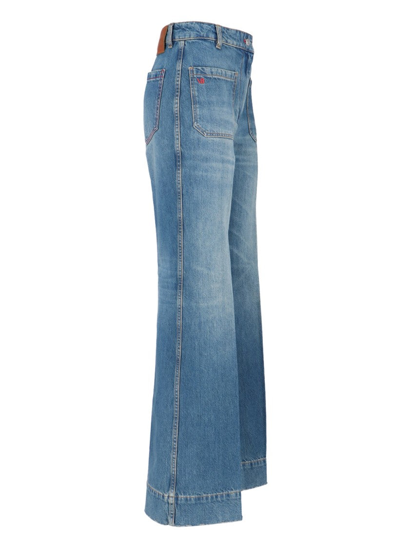 Victoria Beckham "Alina High Waisted" Jeans