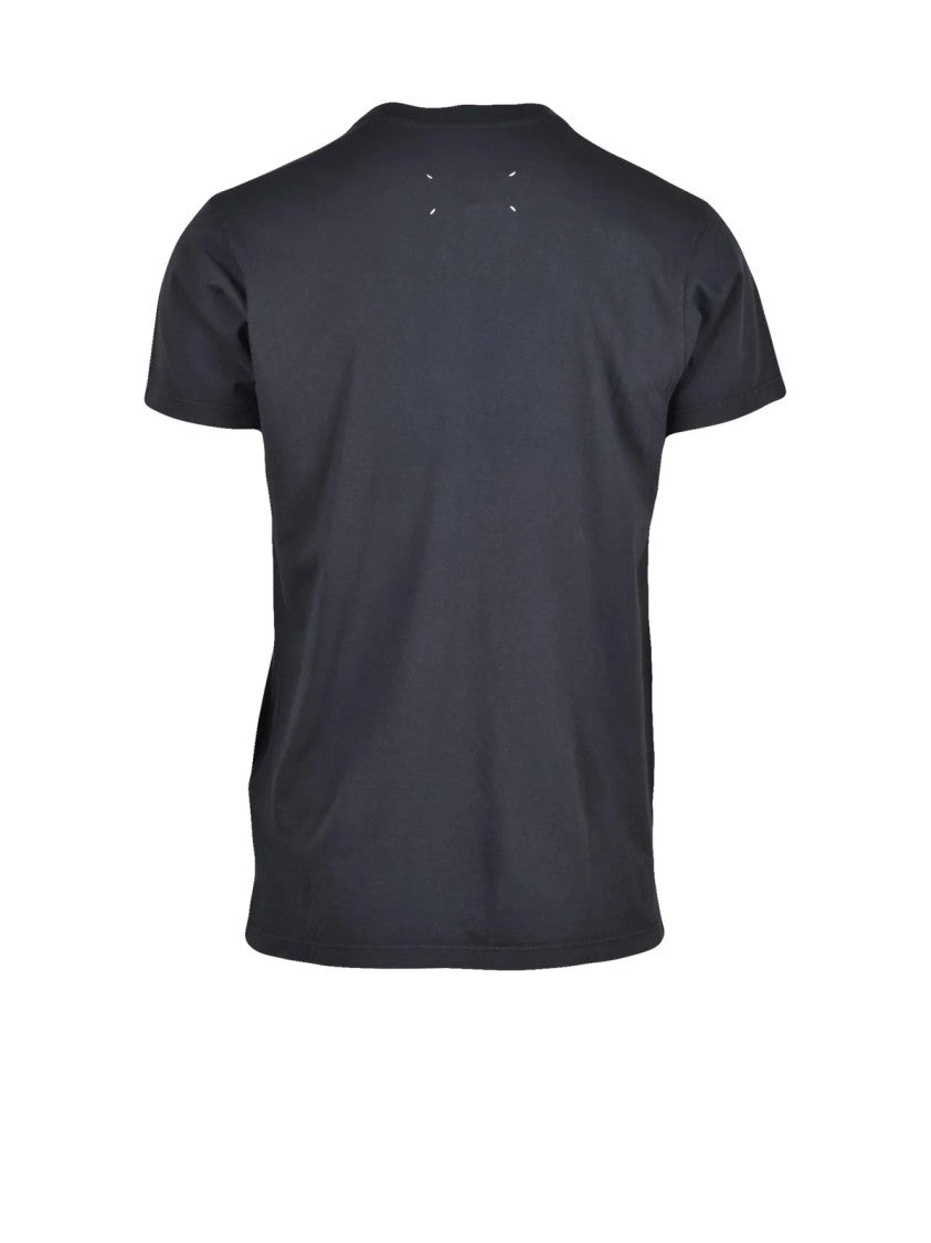 Maison Margiela Black Cotton T-Shirt