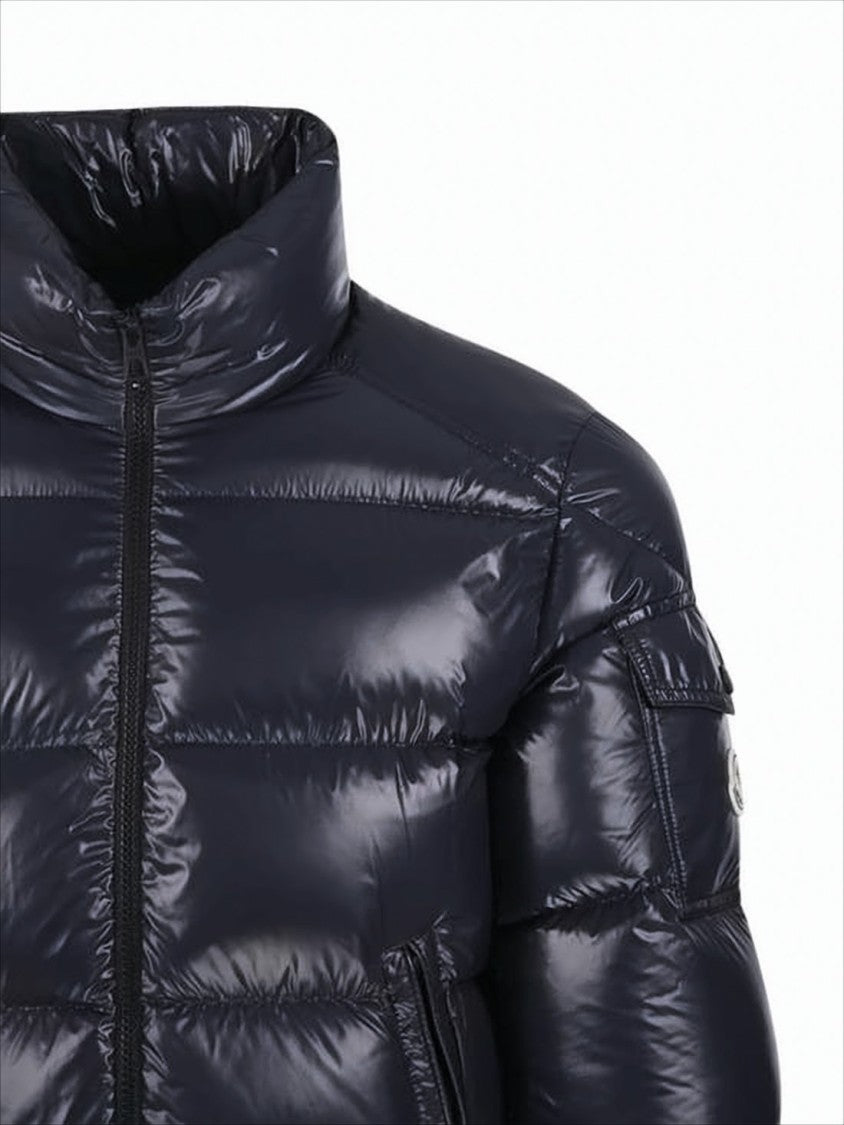 Moncler Glossy Black Padded Jacket