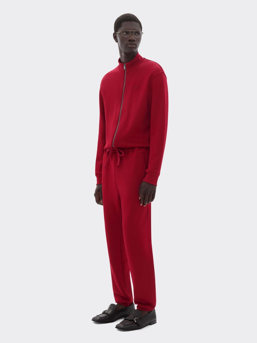 Ferrari Tapered Drawstring Ribbed Tracksuit Bottoms