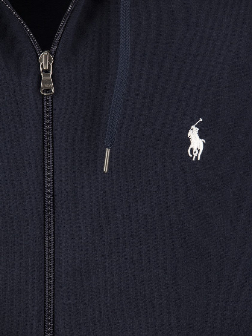 Polo Ralph Lauren Exclusive Double-Knit Hoodie With Embroidered Pony