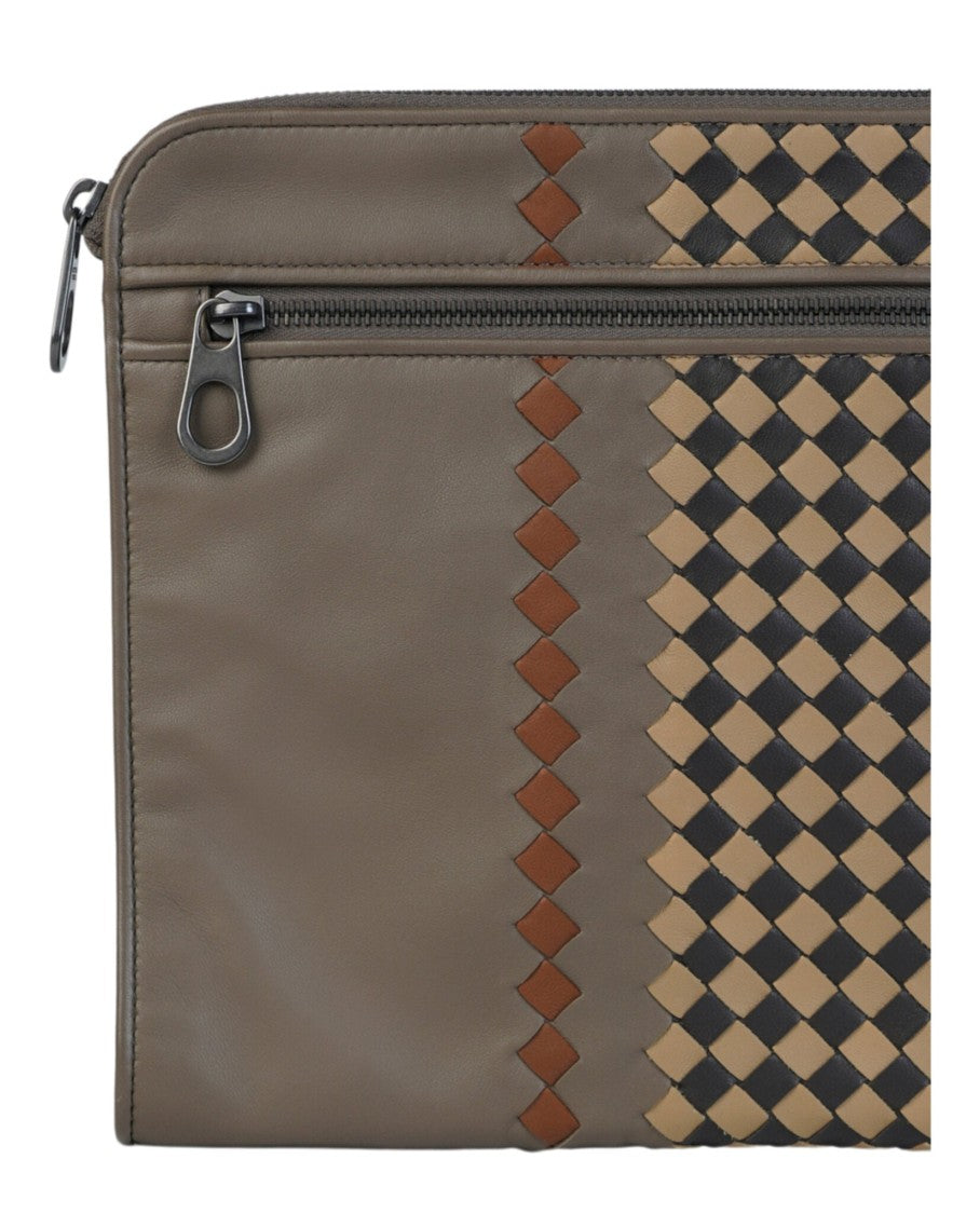 Bottega Veneta Intrecciato Woven Clutch
