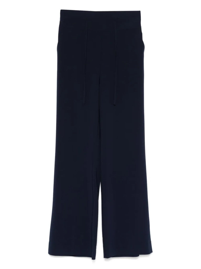 D. Exterior Tailored Straight-Leg Minimalist Design Pants