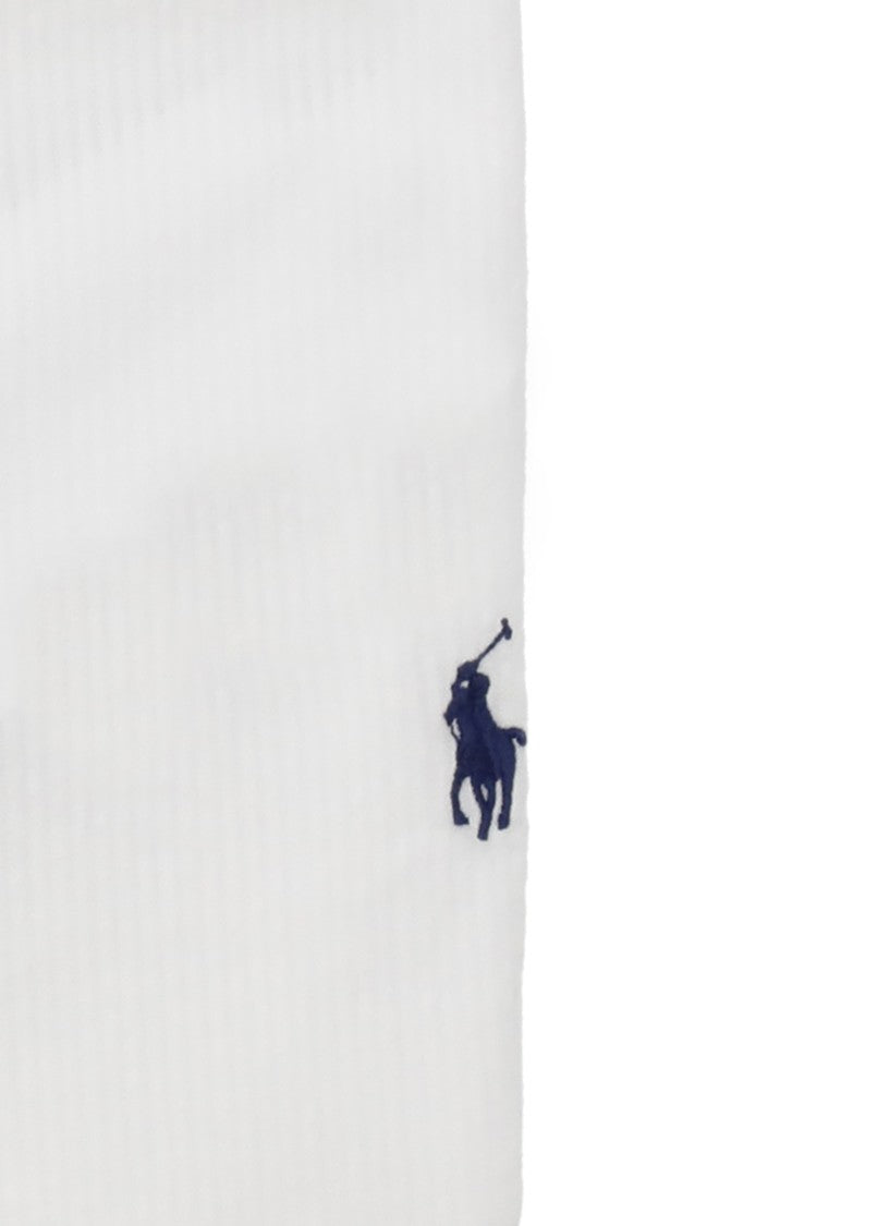 Polo Ralph Lauren Classic White Button-Down Shirt With Iconic Pony Emblem