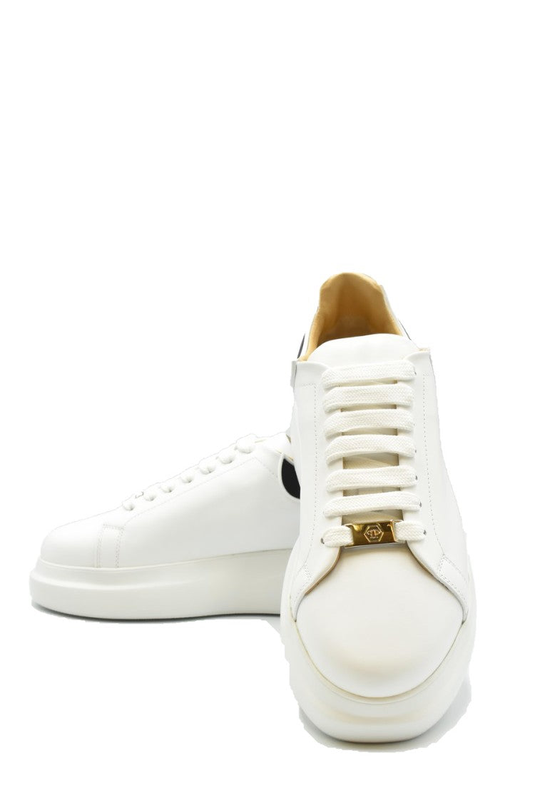 Philipp Plein Chunky Sole White Sneakers