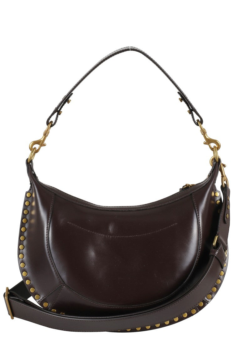 Isabel Marant Crescent-Shaped Leather Shoulder Bag