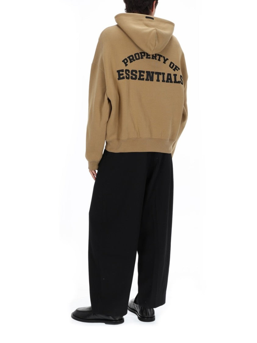 Fear Of God Essentials Essentials Cropped Half Zip Hoodie