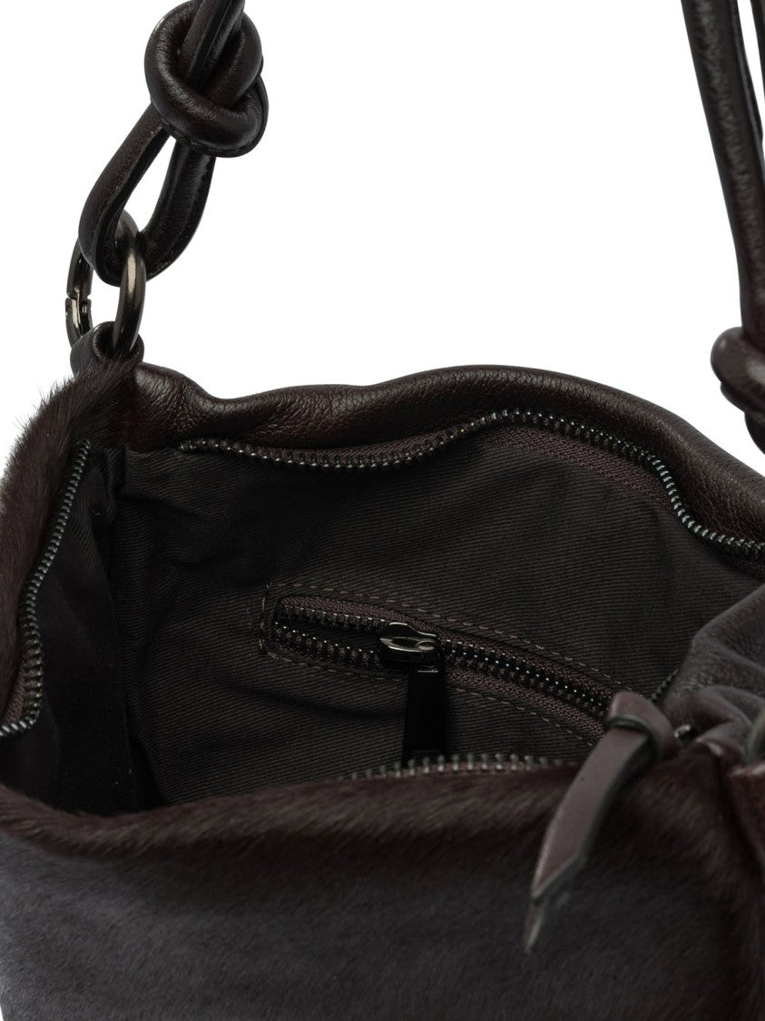 Giancarlo Nevola Smooth Calf Leather Shoulder Bag