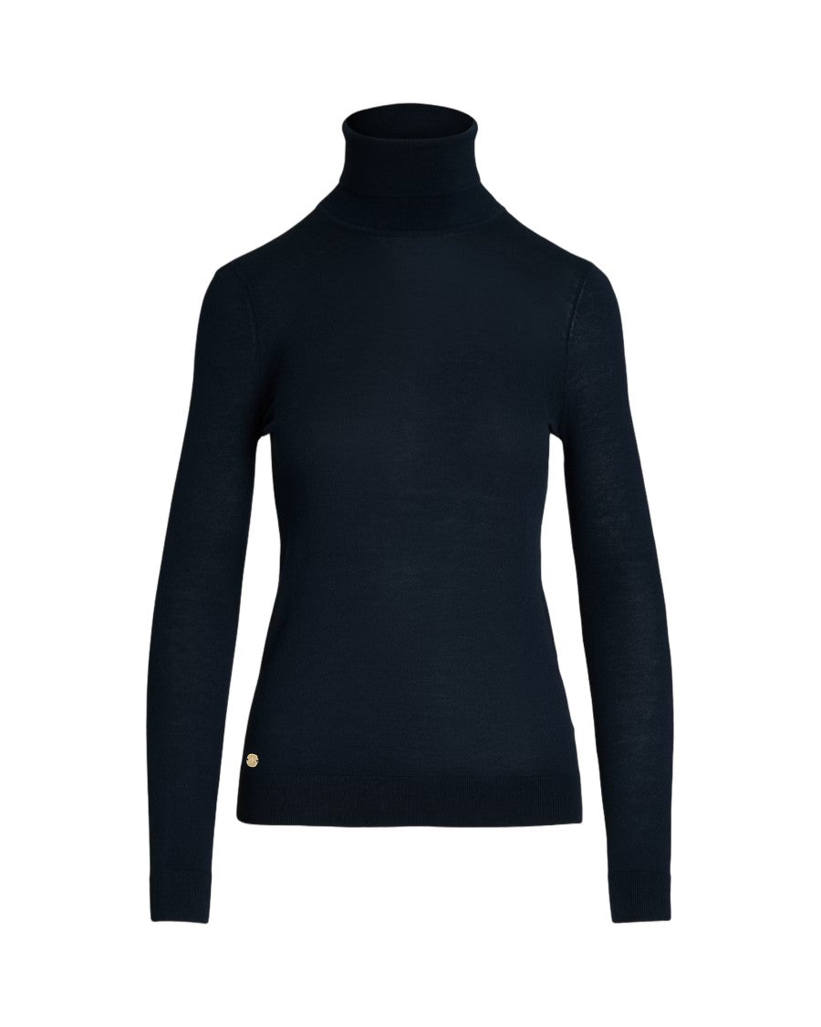 Lauren Ralph Lauren Refined Long Sleeve Pullover With High Turtleneck