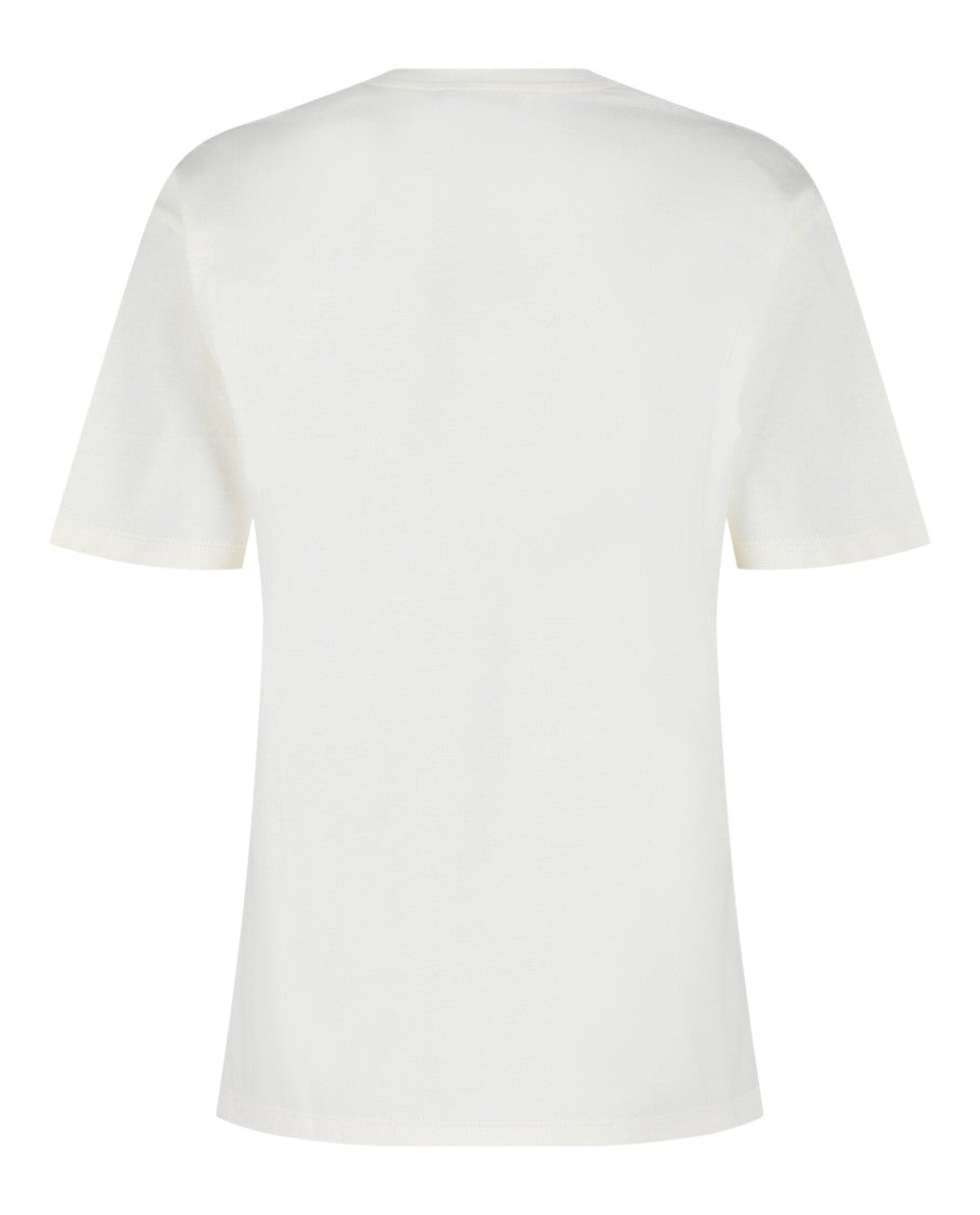 Alexander Mcqueen Graffiti Logo Cotton T-Shirt
