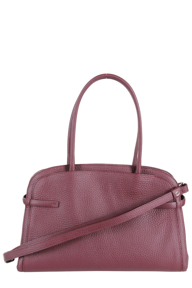 Orciani Textured Leather Aura Handbag