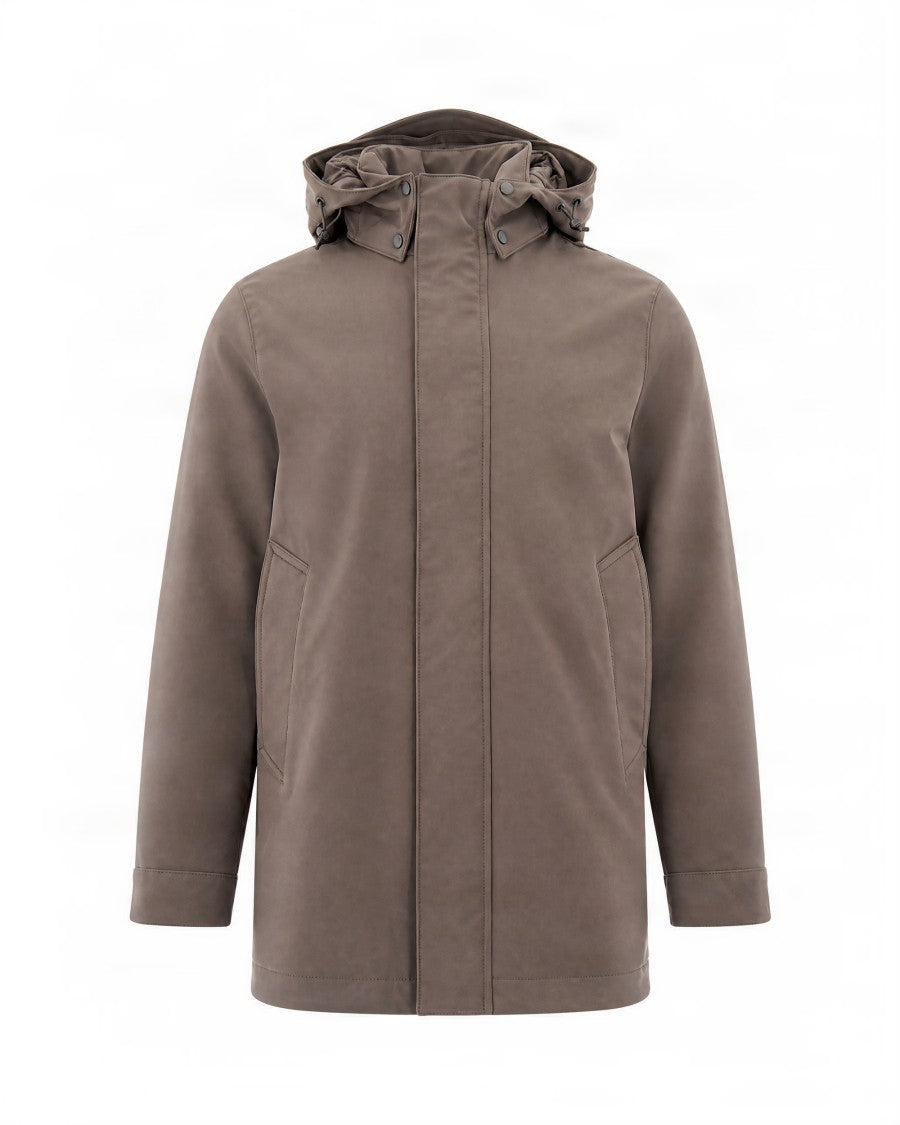 Woolrich Water-Resistant Tech Softshell Parka With Adjustable Hood