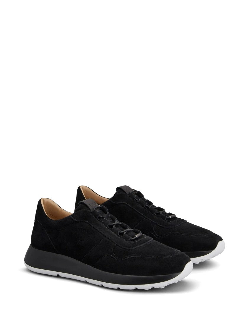 Tod's Black Sneakers Low-Profile Suede Sneakers