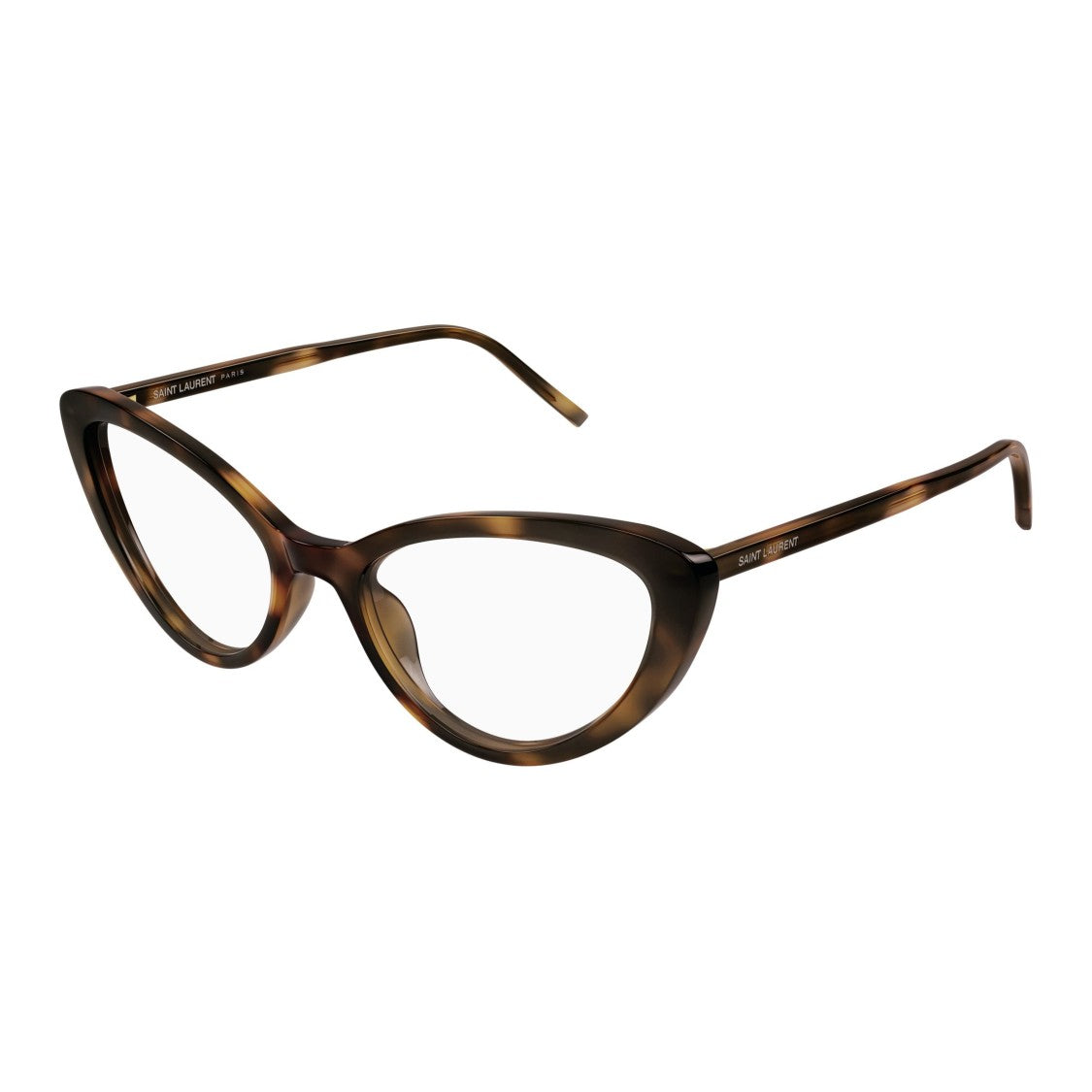 Saint Laurent Sl 777 Bold Cat-Eye Sunglasses In Tortoiseshell