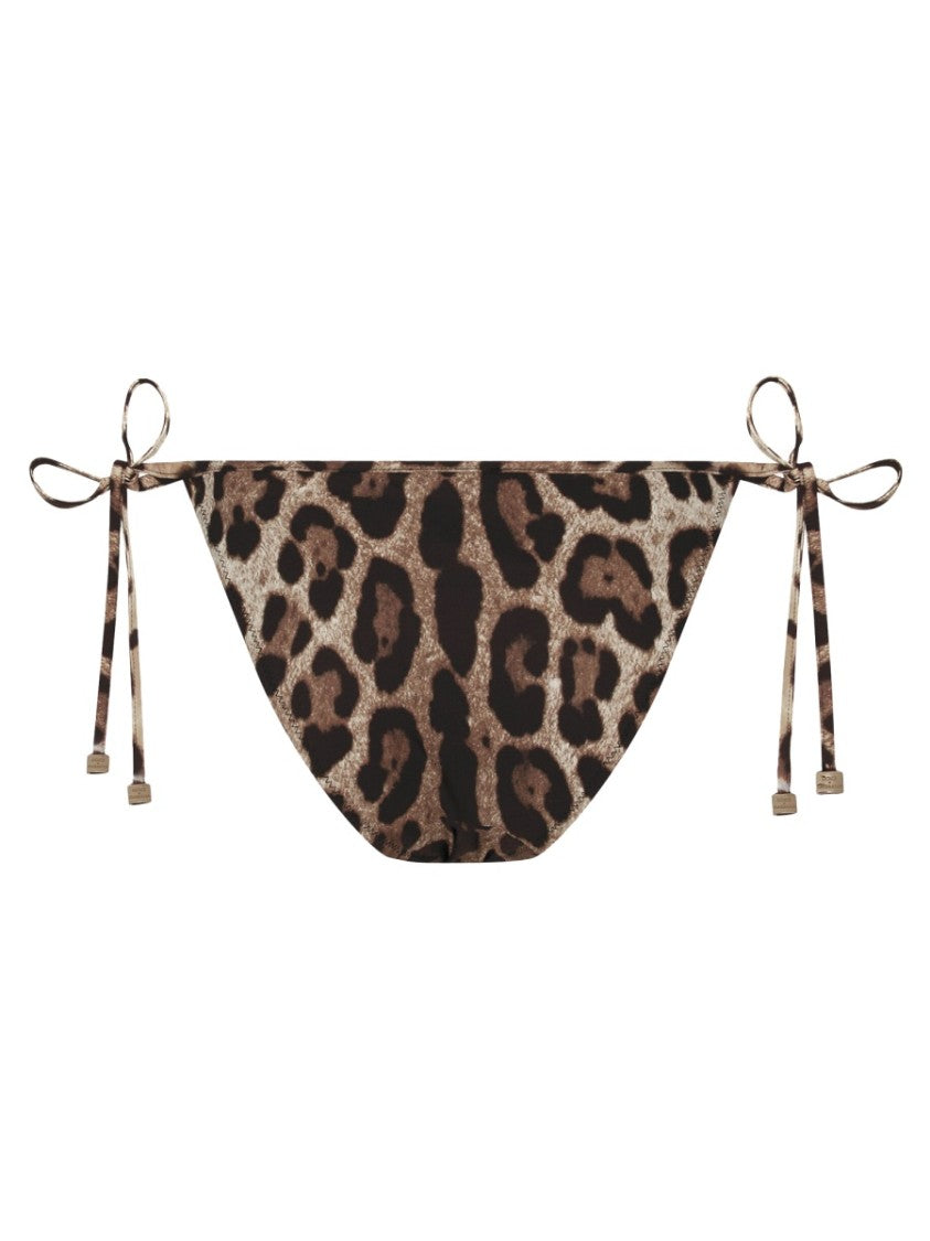 Dolce & Gabbana Animal Print Bikini Briefs