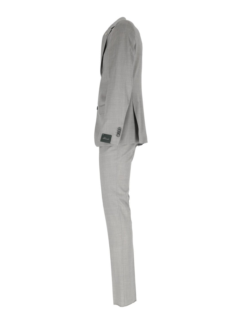 Brando-Lubiam Grey Check Suit