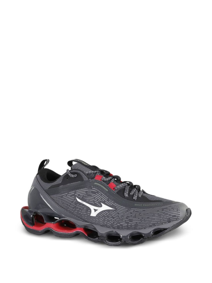 Mizuno Lace-Up Sneakers With Contrasting Inserts