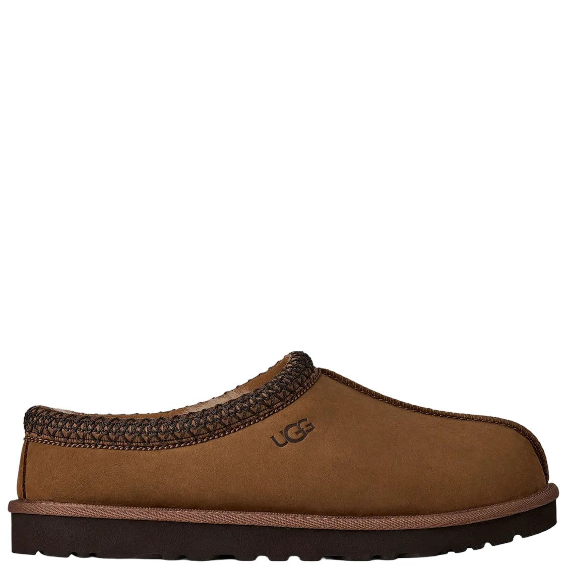 Ugg Brown/Black Suede Mules