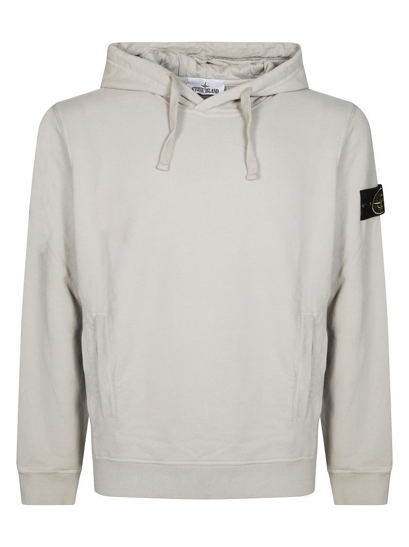 Stone Island Classic Design Hoodie With Drawstring