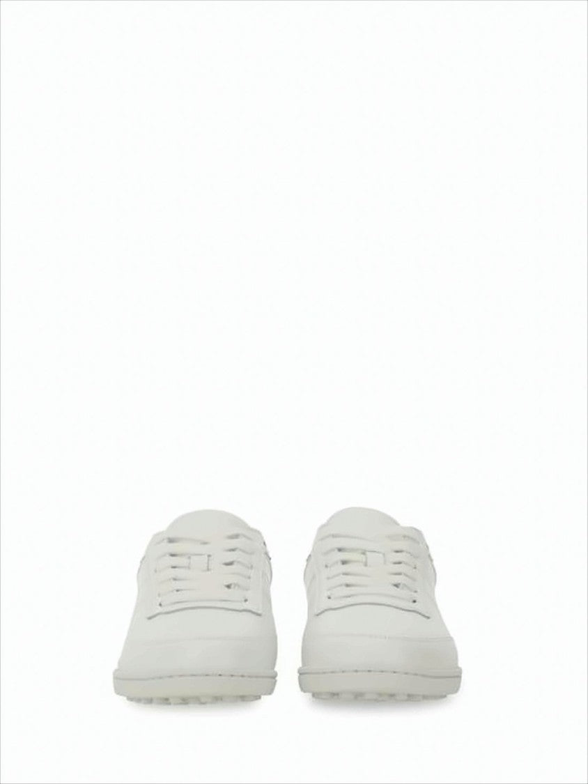 A.P.C. White Sneakers With Textured Rubber Sole