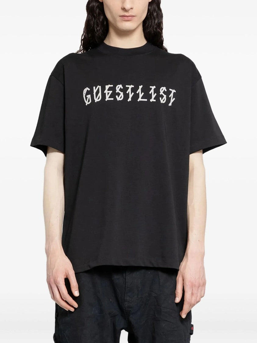 44 Label Group Black Bold Logo Graphic T-Shirt