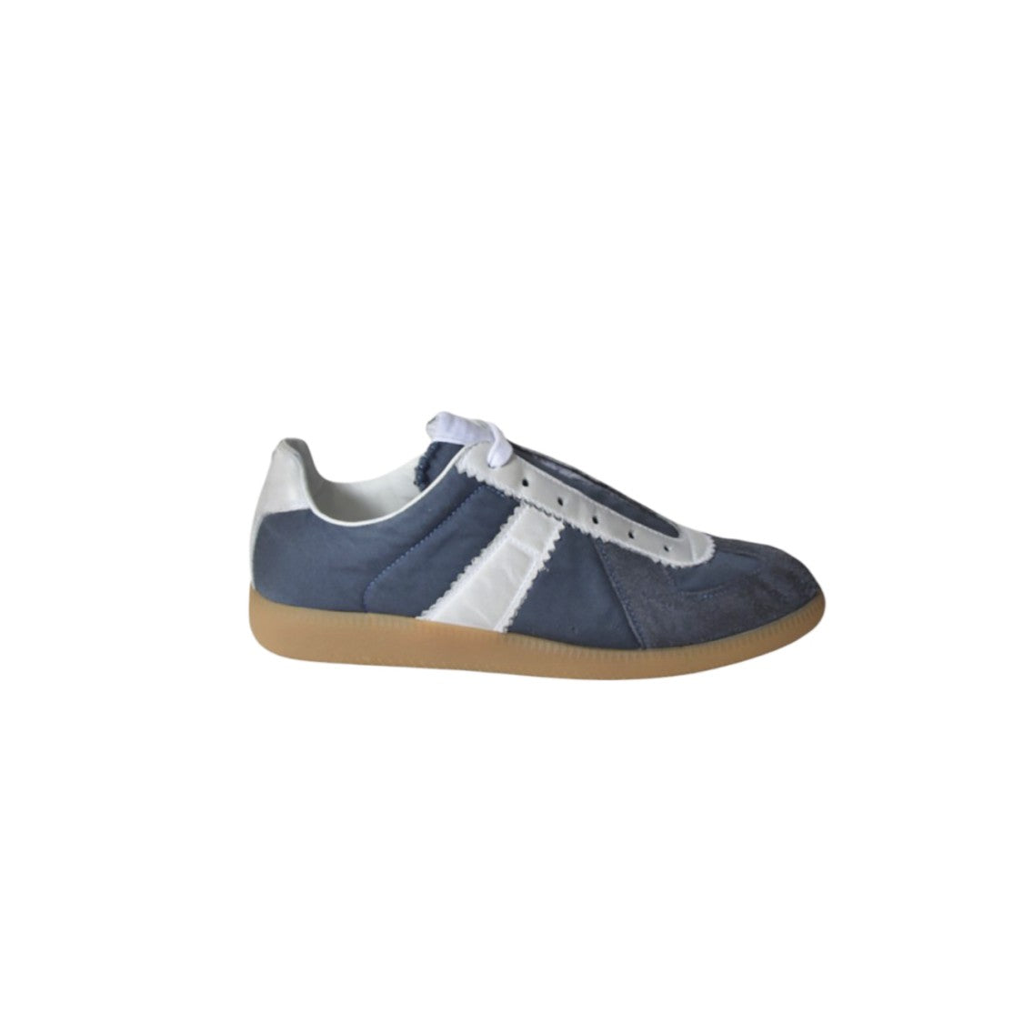 Maison Margiela Indigo Cotton Drill Replica Sneakers
