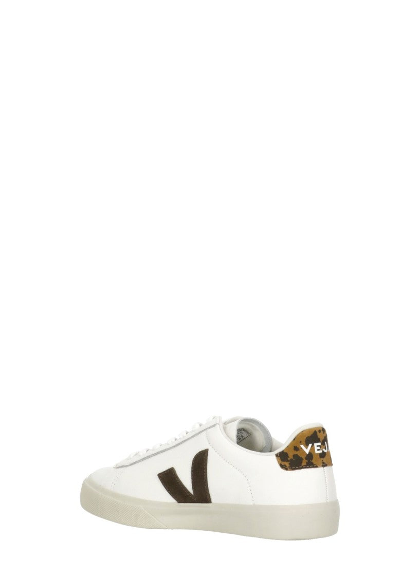 Veja Esplar White Suede Low-Top Sneakers