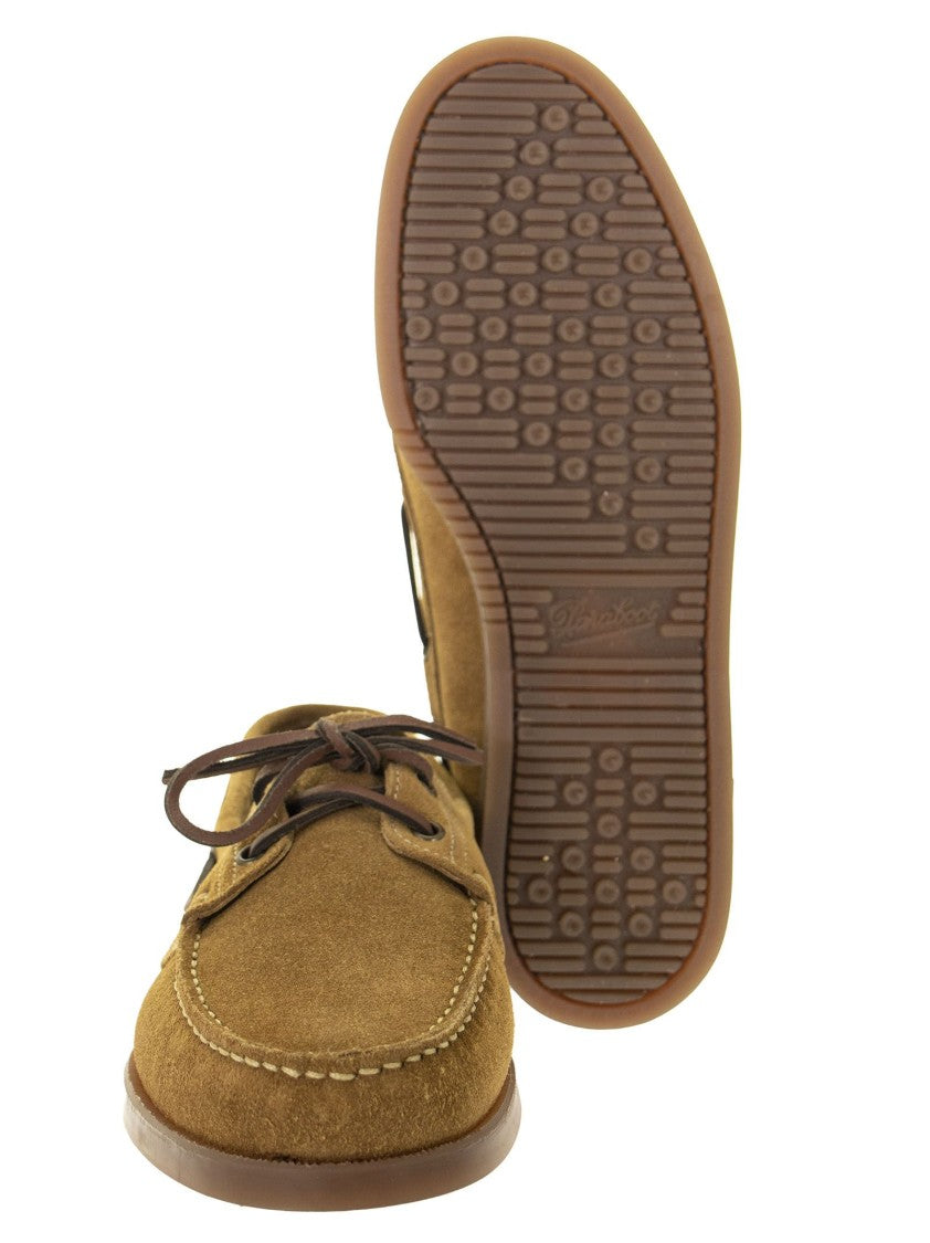 Paraboot Barth - Suede Boat Shoes