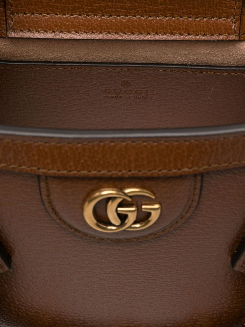 Gucci Structured Handbag With Bamboo Handles