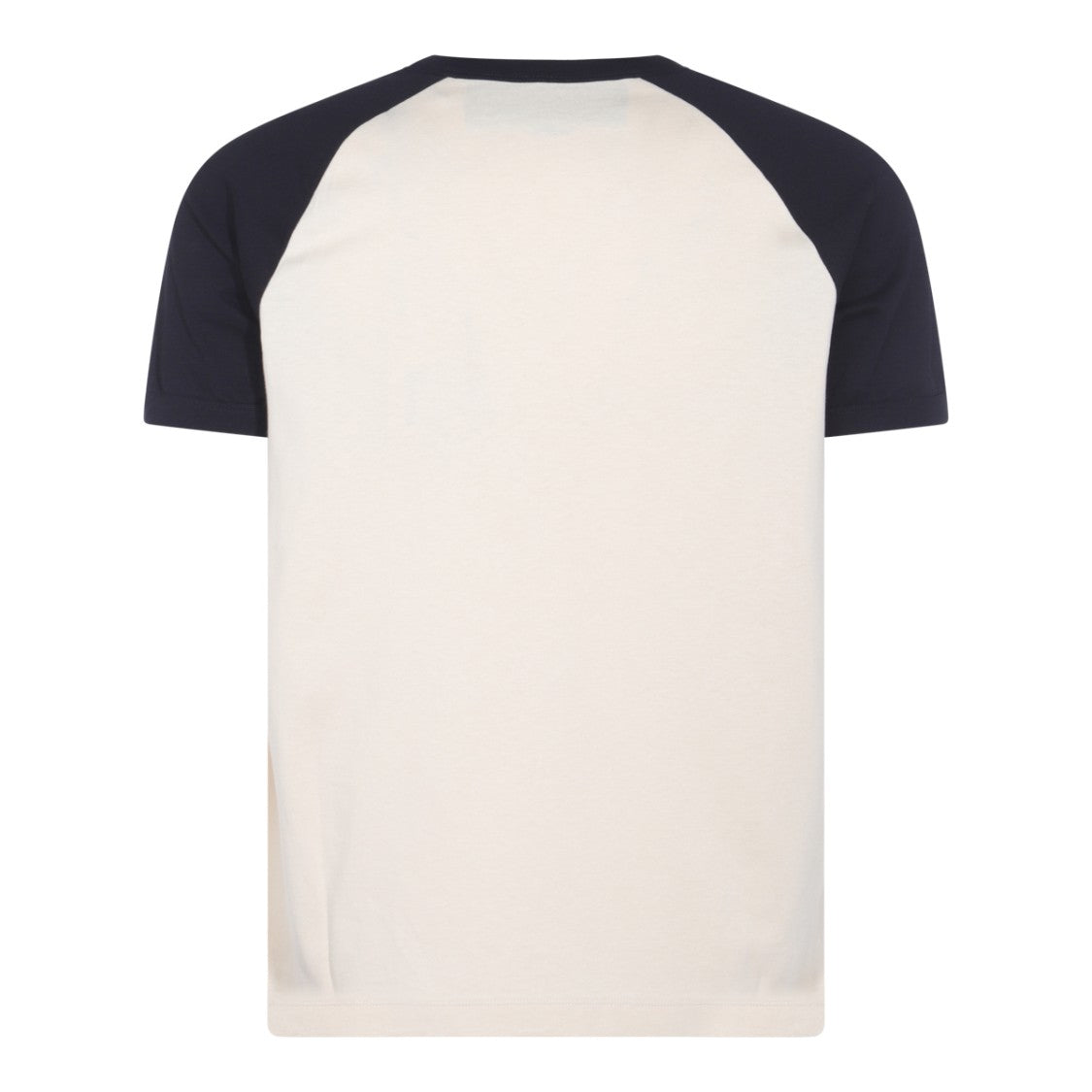 Valentino White And Black Cotton T-Shirt