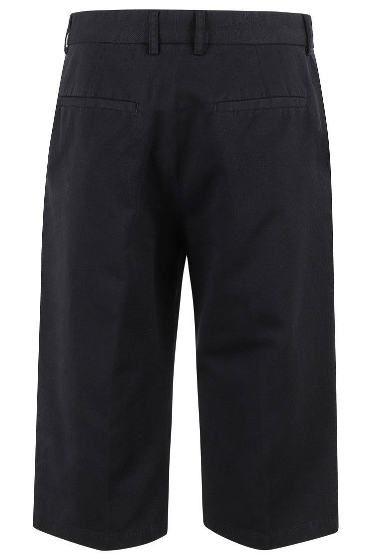 Filippa K Tailored Black Linen Bermuda Shorts
