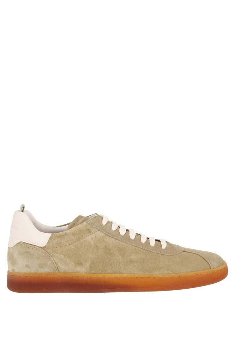 Officine Creative Halo 001 Handcrafted Unlined Suede Sneakers
