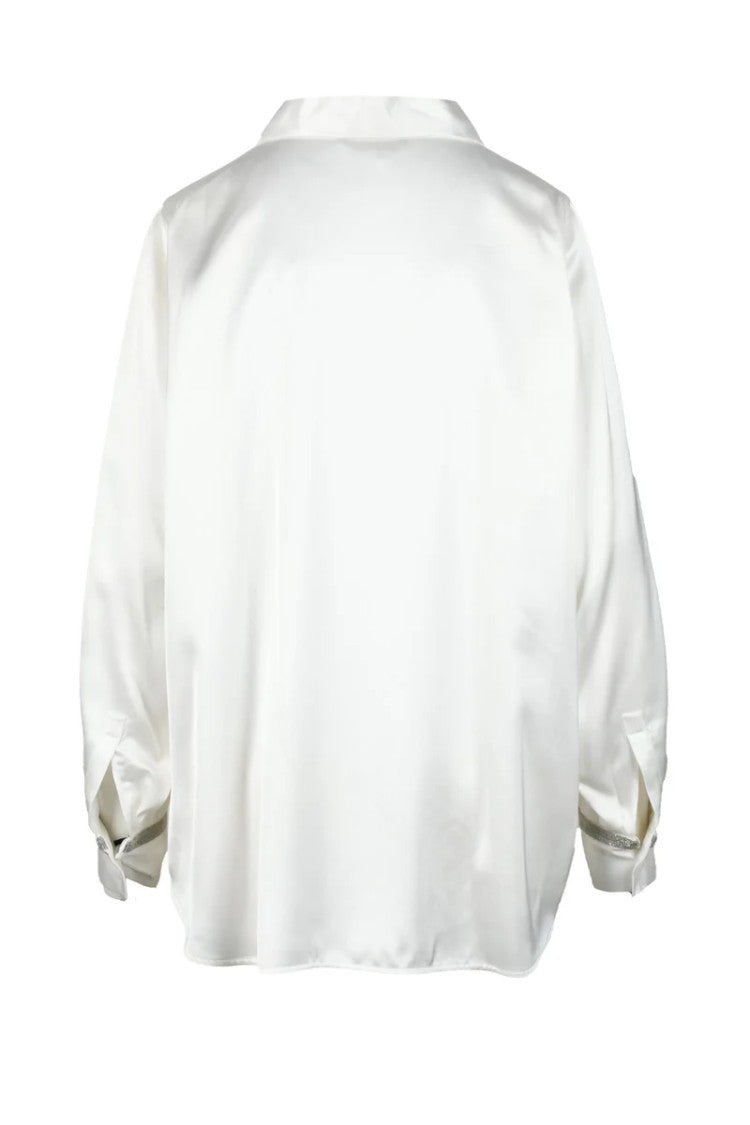 Fabiana Filippi Viscose Wool Shirt - White