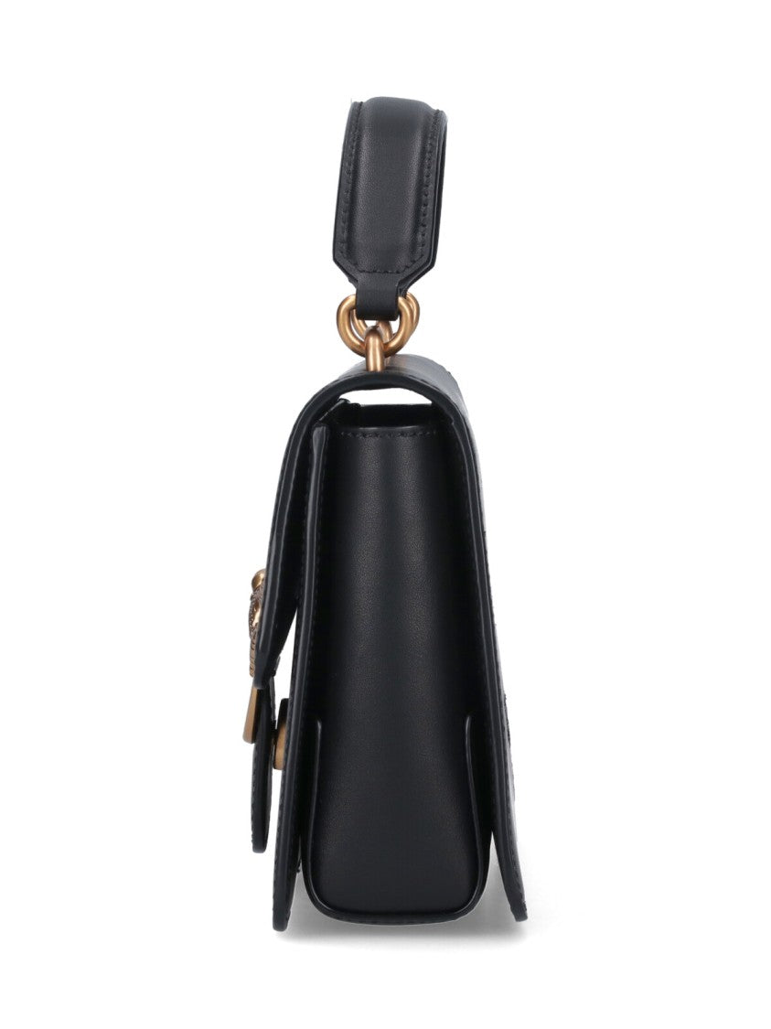 Pinko Small Love Bag With Gold Chain