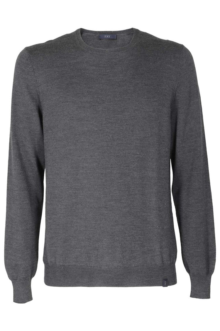 Fay Gray-Colored Fay Sweater
