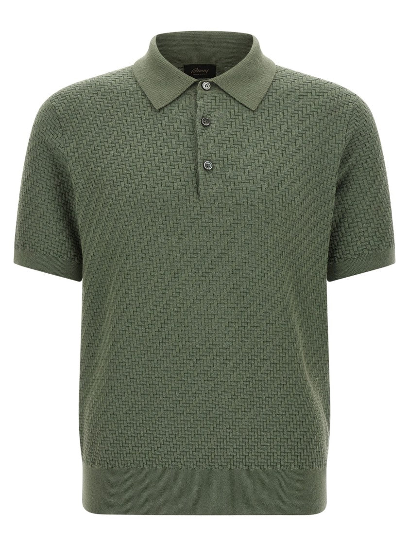 Brioni Weaving Polo Plot