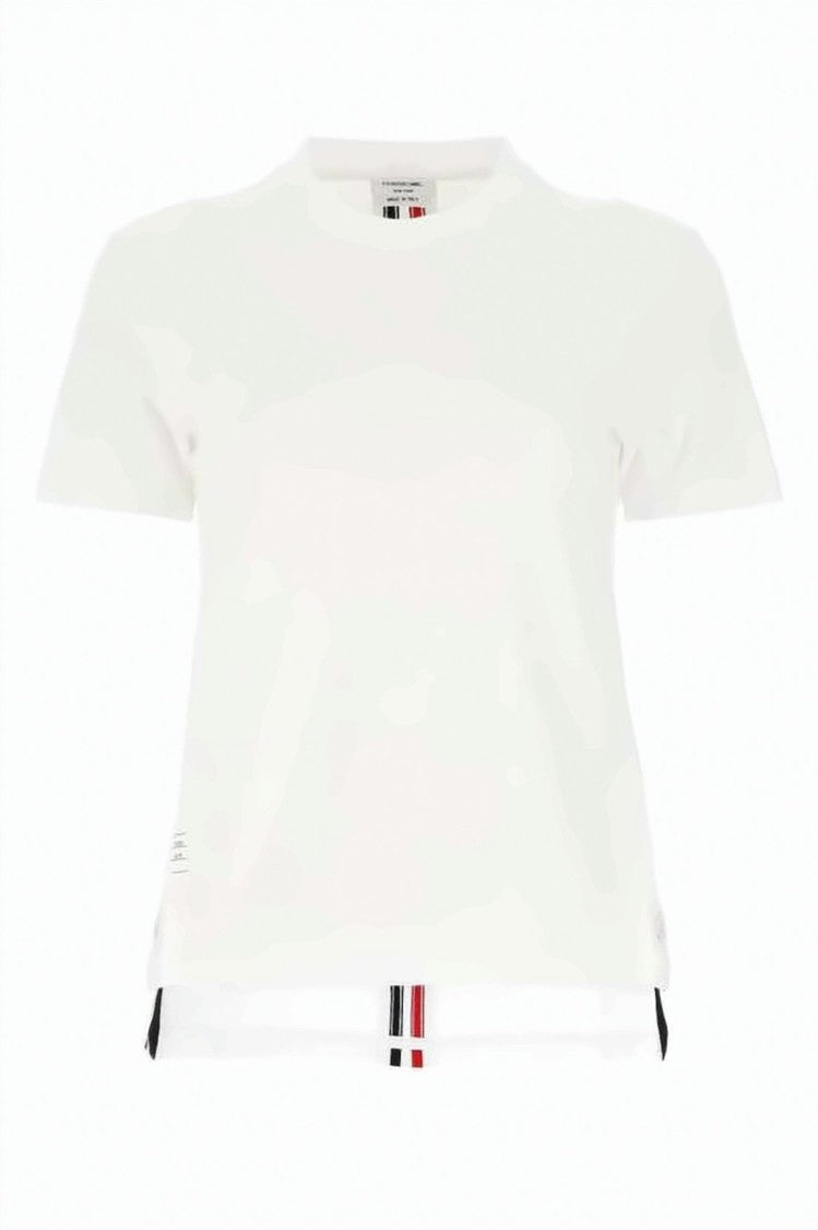 Thom Browne Relaxed Fit Cotton Piqué Short-Sleeve T-Shirt