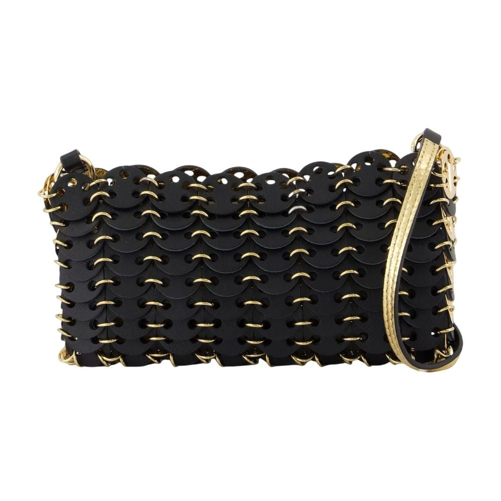Rabanne Wallet On Chain - Leather - Black