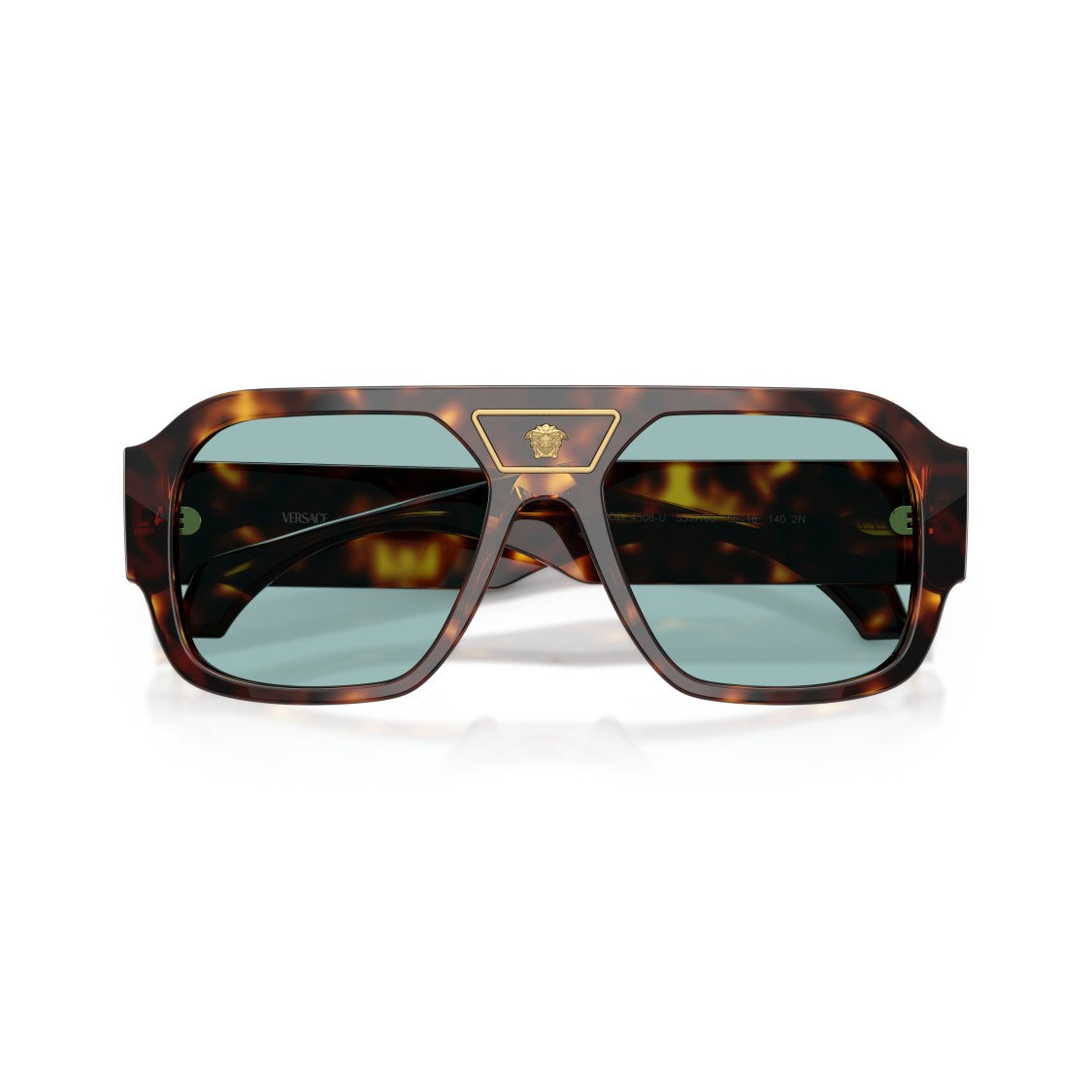 Versace 0Ve4508u Oversized Square Tortoiseshell Sunglasses