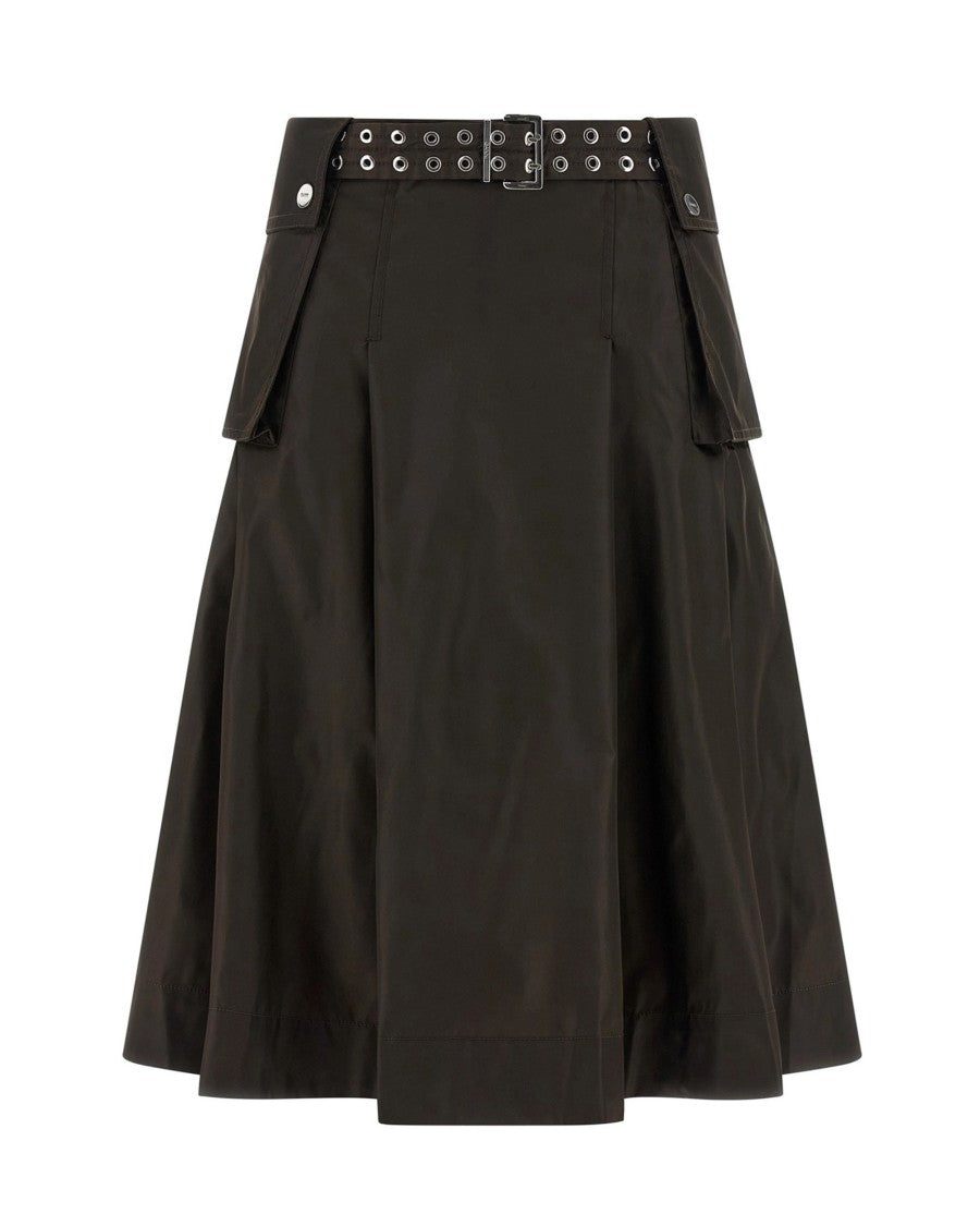 Ganni Duchess Nylon Demitasse Skirt