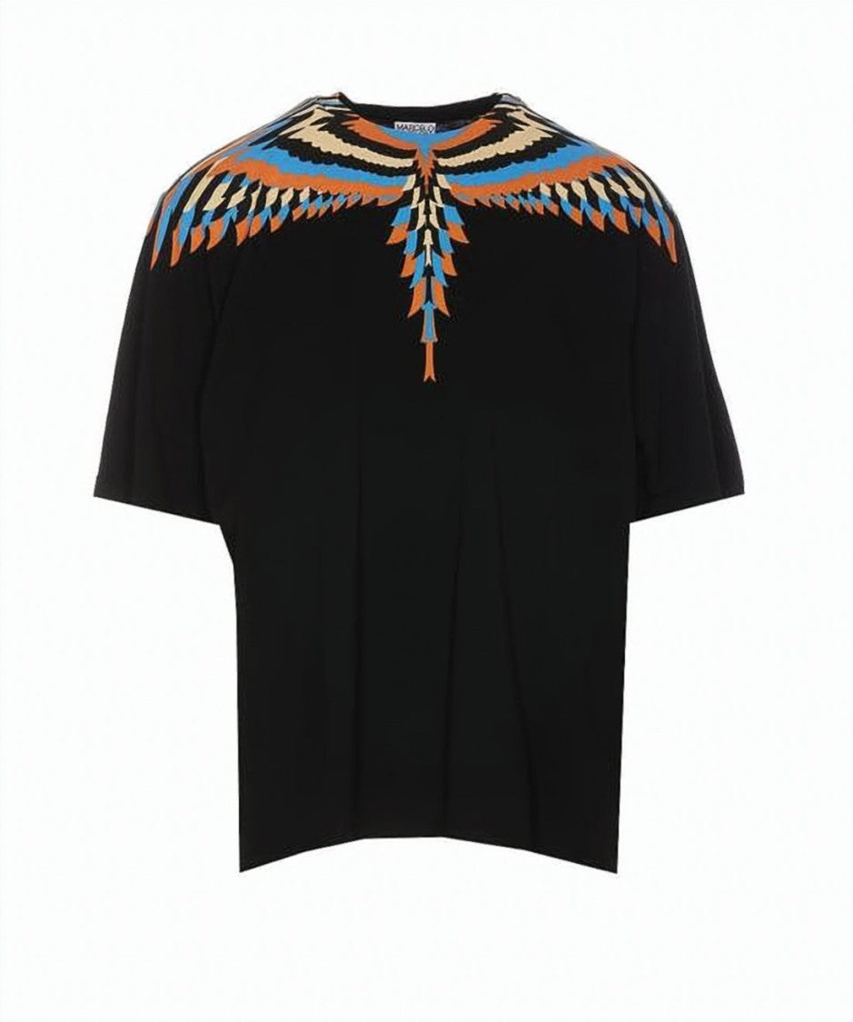 Marcelo Burlon Graphic Wing-Design Short-Sleeve T-Shirt