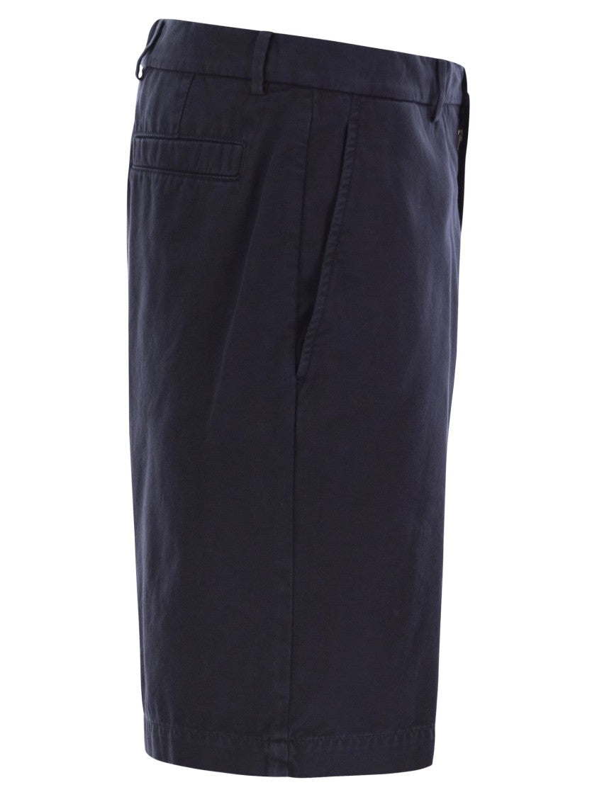 Brunello Cucinelli Cotton Gabardine Bermuda Shorts