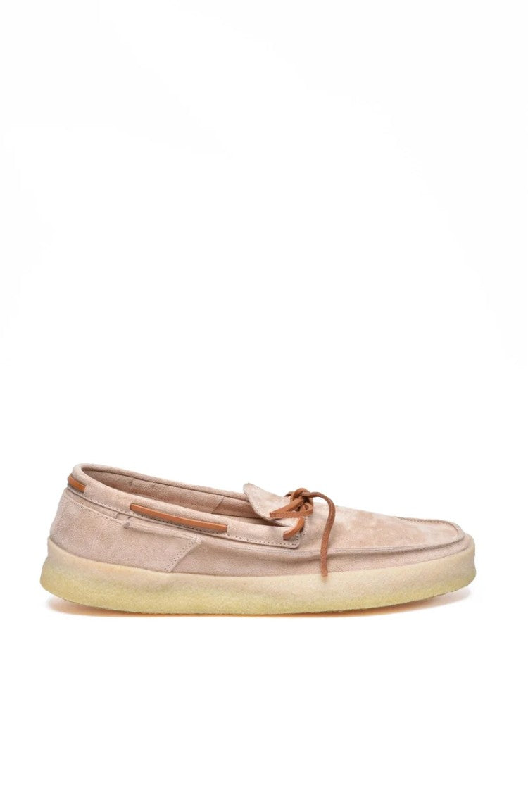 Astorflex Beige Suede Moccasin Loafers
